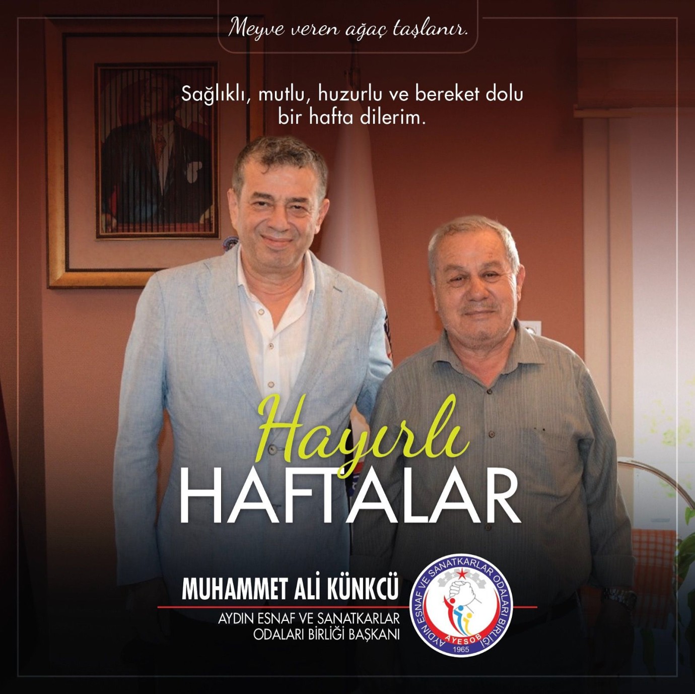 Başkan Künkcü karalamalara gönderme yaptı 