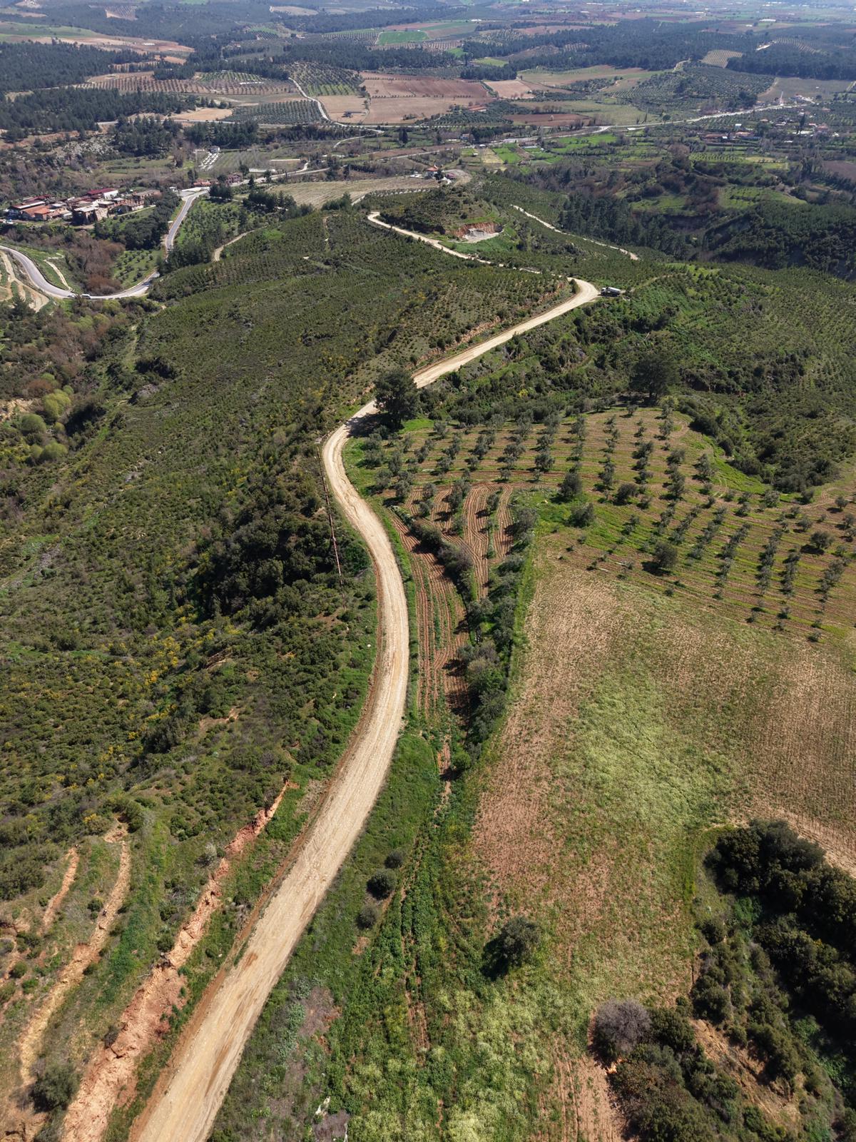 Dandalaz Yolu’nda Güvenli Ulaşım İçin Çalışmalar Sürüyor