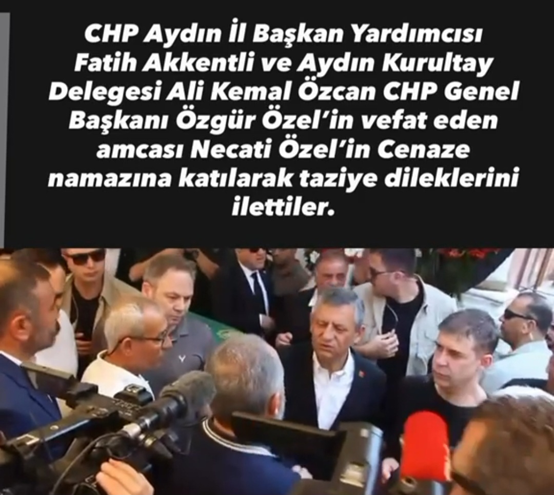 AKKENTLİ VE ÖZCAN ÖZEL’E TAZİYE İÇİN MANİSA’DA ! 