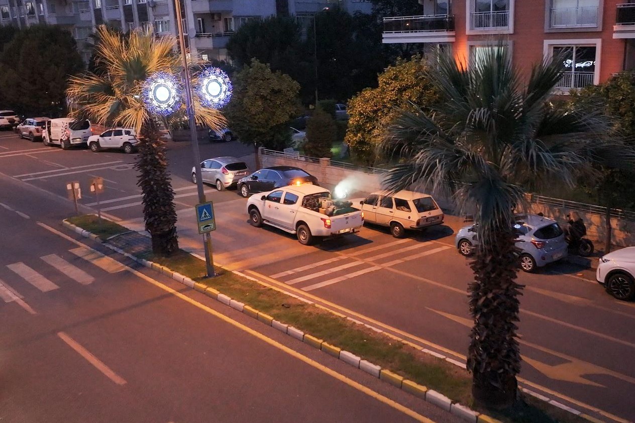 EFELER BELEDİYESİ EKİPLERİ SAHAYA İNDİ KENTTE İLÇALAMA ÇALIŞMASI BAŞLADI