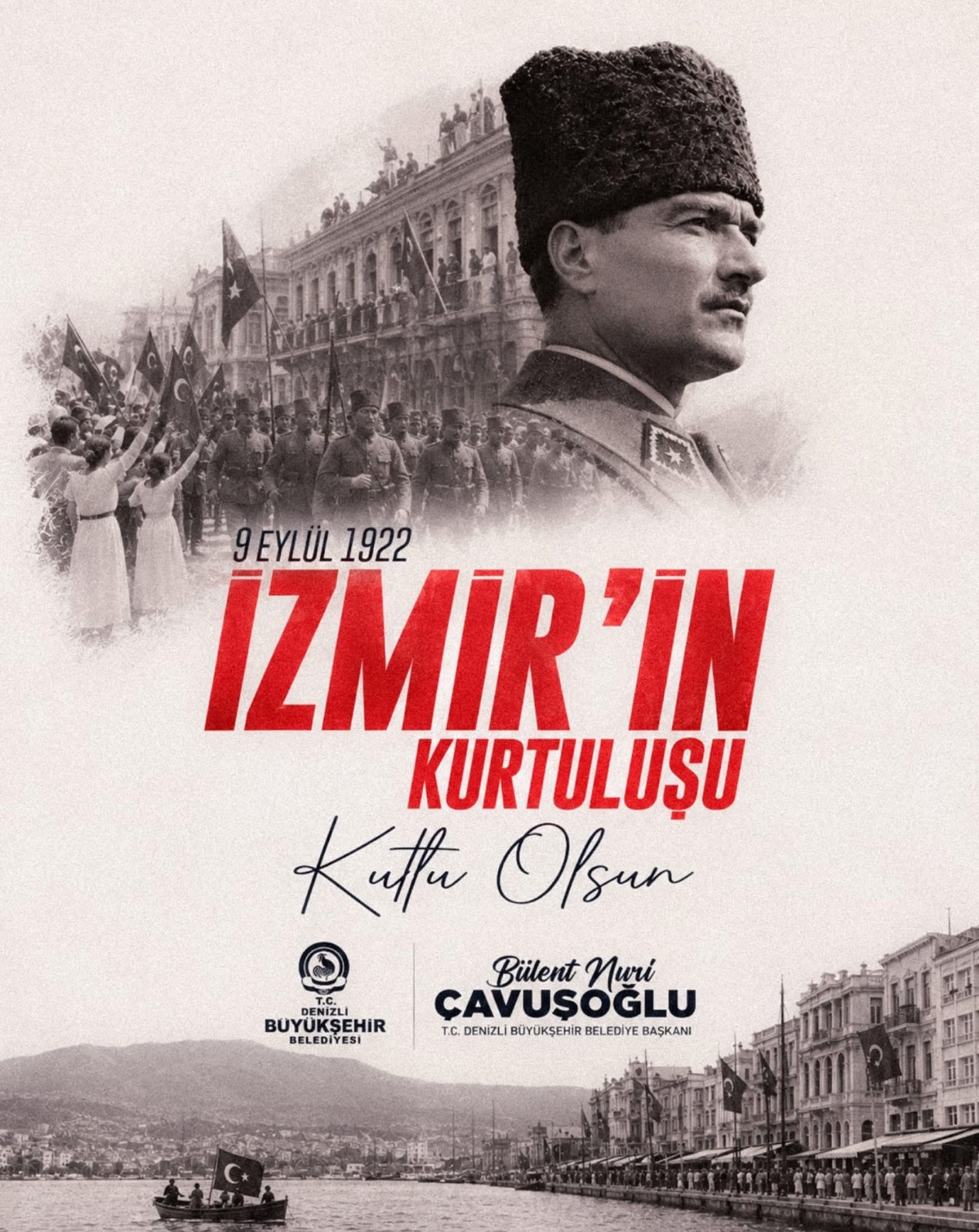İZMİR’İN KURTULUŞUNUN 104. YIL DÖNÜMÜ KUTLU OLSUN ????????
