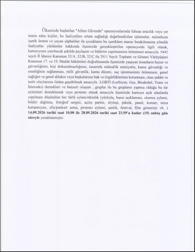 KUŞADASI KAYMAKAMLIĞI’NDAN KAMUOYUNA BİLGİLENDİRME