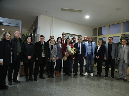 CHP NAZİLLİ İLÇE ÖRGÜTÜ’NDEN BAŞKAN ÇERÇİOĞLU’NA ZİYARET