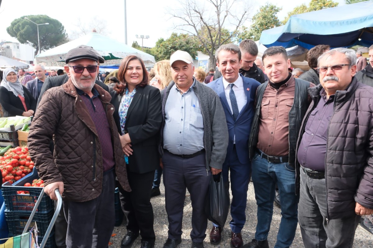 BAŞKAN ÇERÇİOĞLU'NA UMURLU’DA SEVGİ SELİ