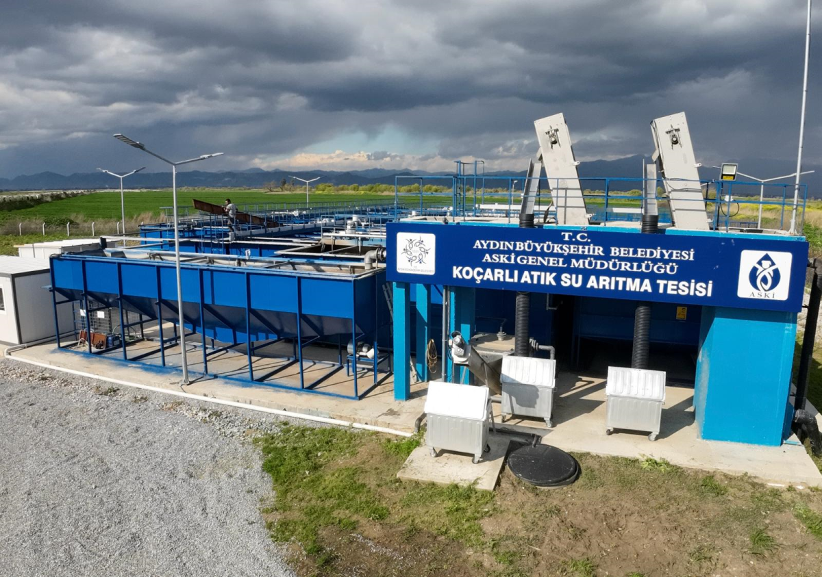Koçarlı Biyolojik Atık Su Arıtma Tesisi Koçarlı Halkının Hizmetinde