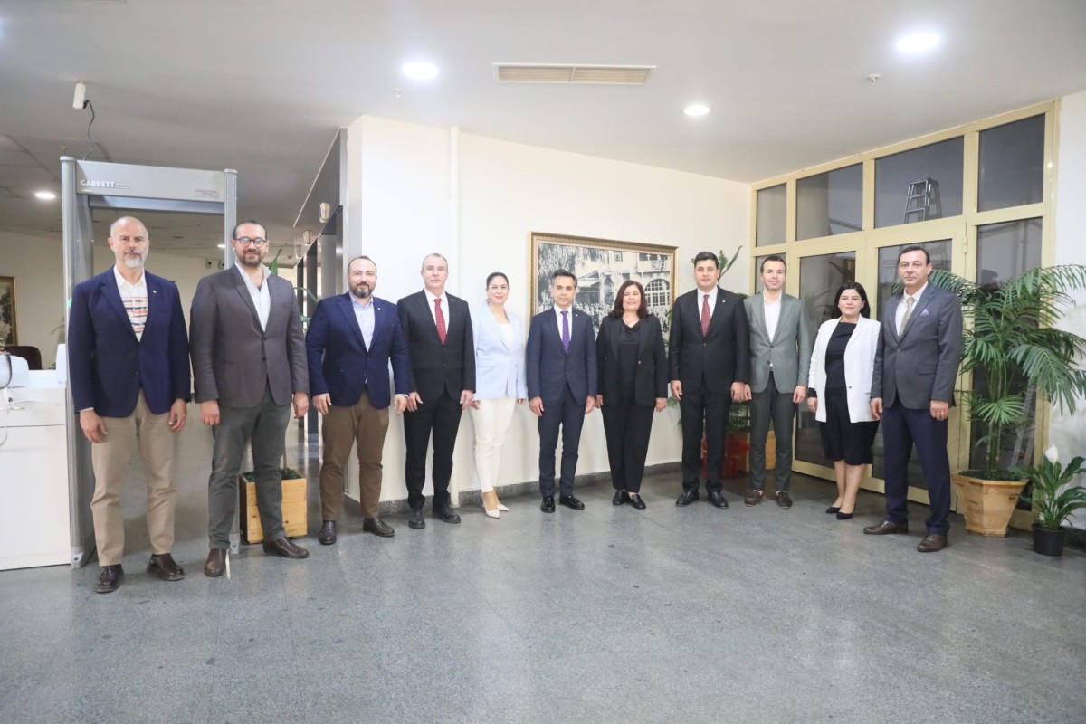 SANAYİ ODASI'NDAN  BAŞKAN ÇERÇİOĞLU'NA ZİYARET