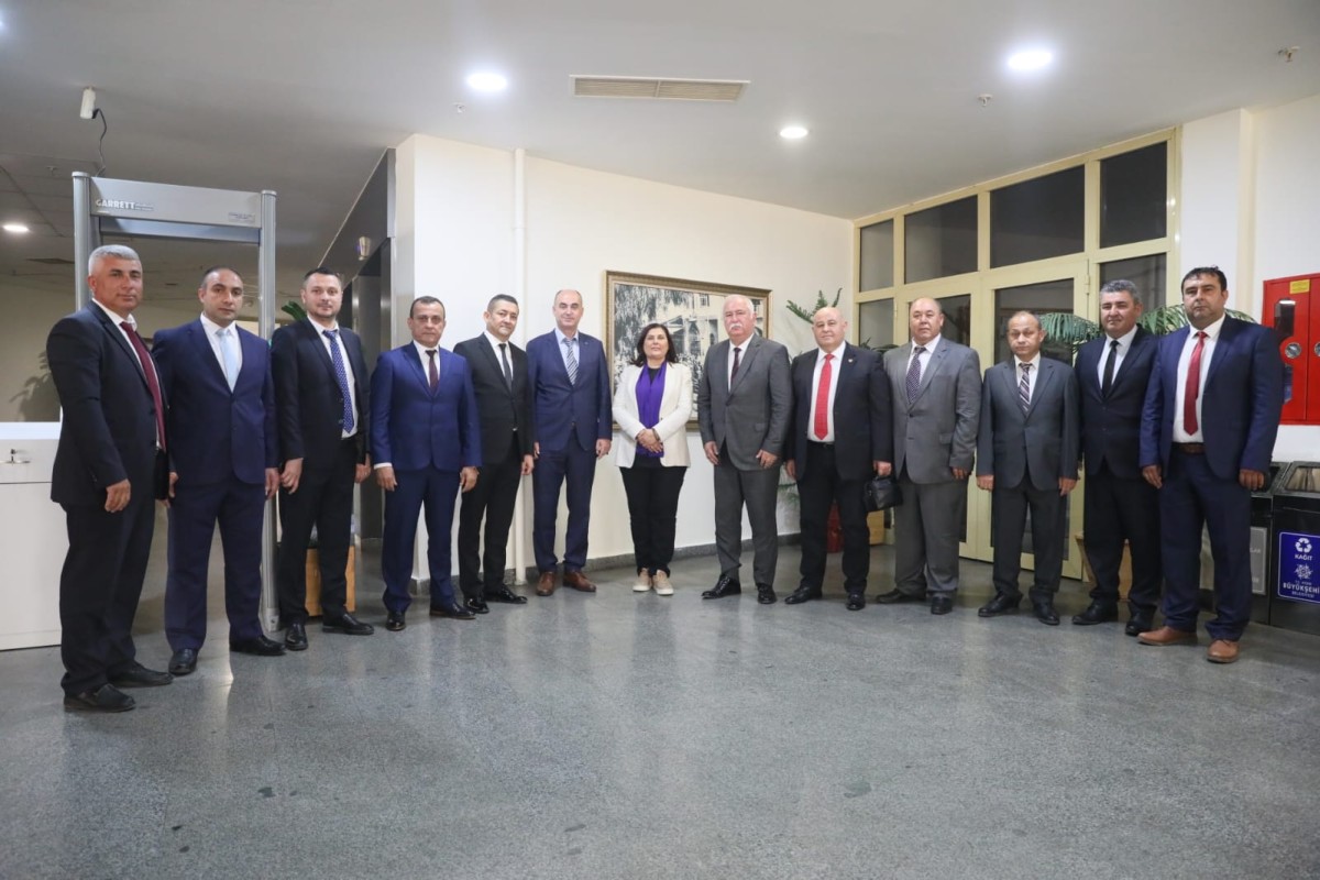 ŞOFÖR ESNAFINDAN ÖZLEM ÇERÇİOĞLU'NA ZİYARET