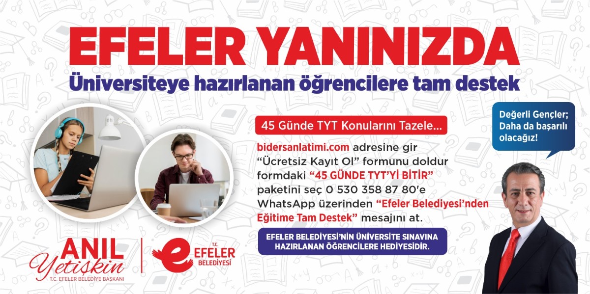 ANIL YETİŞKİİN'DEN ÜNİVERSİTE HAZIRLIK ÖĞRENCİLERİNE BÜYÜK PROJE