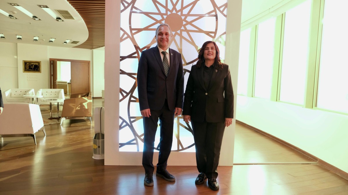 BAŞKAN ÇERÇİOĞLU’NA GENEL BAŞKAN YARDIMCISI SUAT ÖZÇAĞDAŞ’TAN ZİYARET