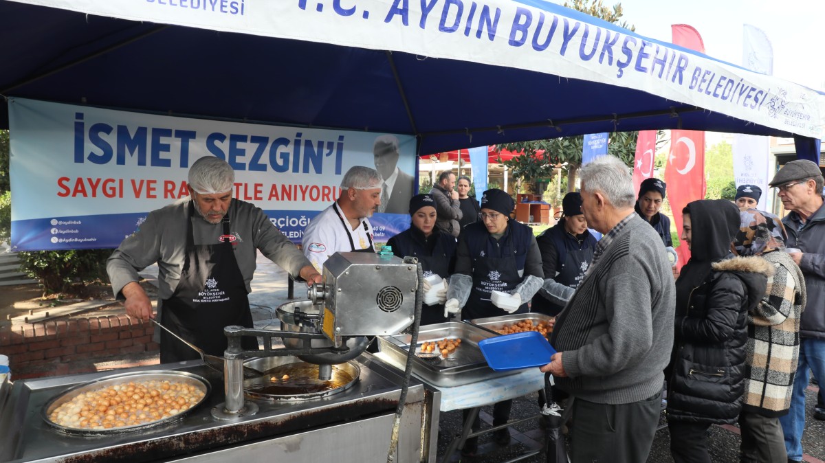 BAŞKAN ÇERÇİOĞLU’NDAN İSMET SEZGİN’İN ARAMIZDAN AYRILIŞININ YILDÖNÜMÜNDE LOKMA HAYRI
