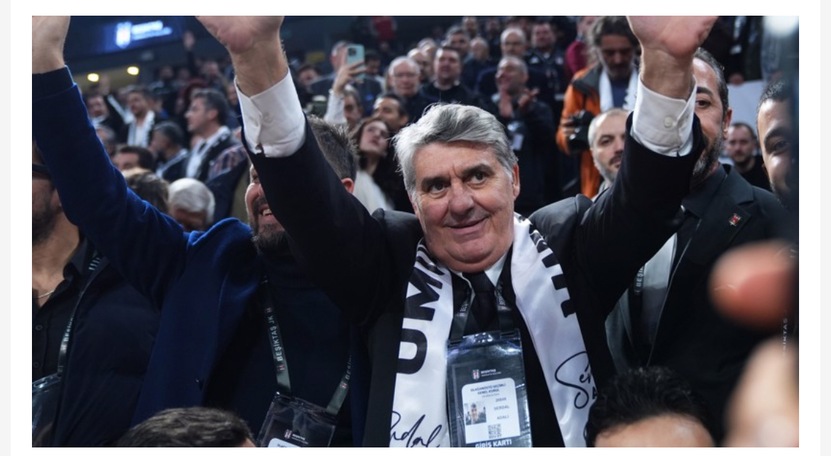 Beşiktaş’ın yeni başkanı Adalı oldu