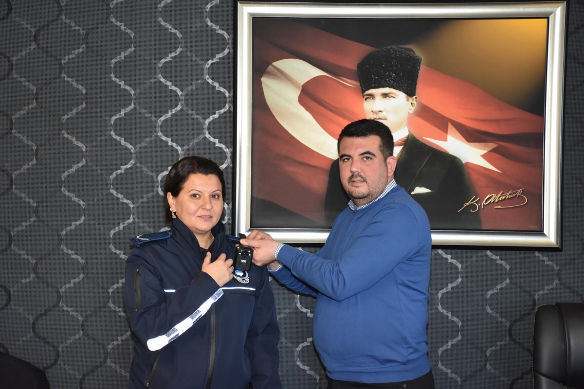 GERMENCİK BELEDİYESİ ZABITALARI YAKA KAMERASI UYGULAMASINA GEÇTİ