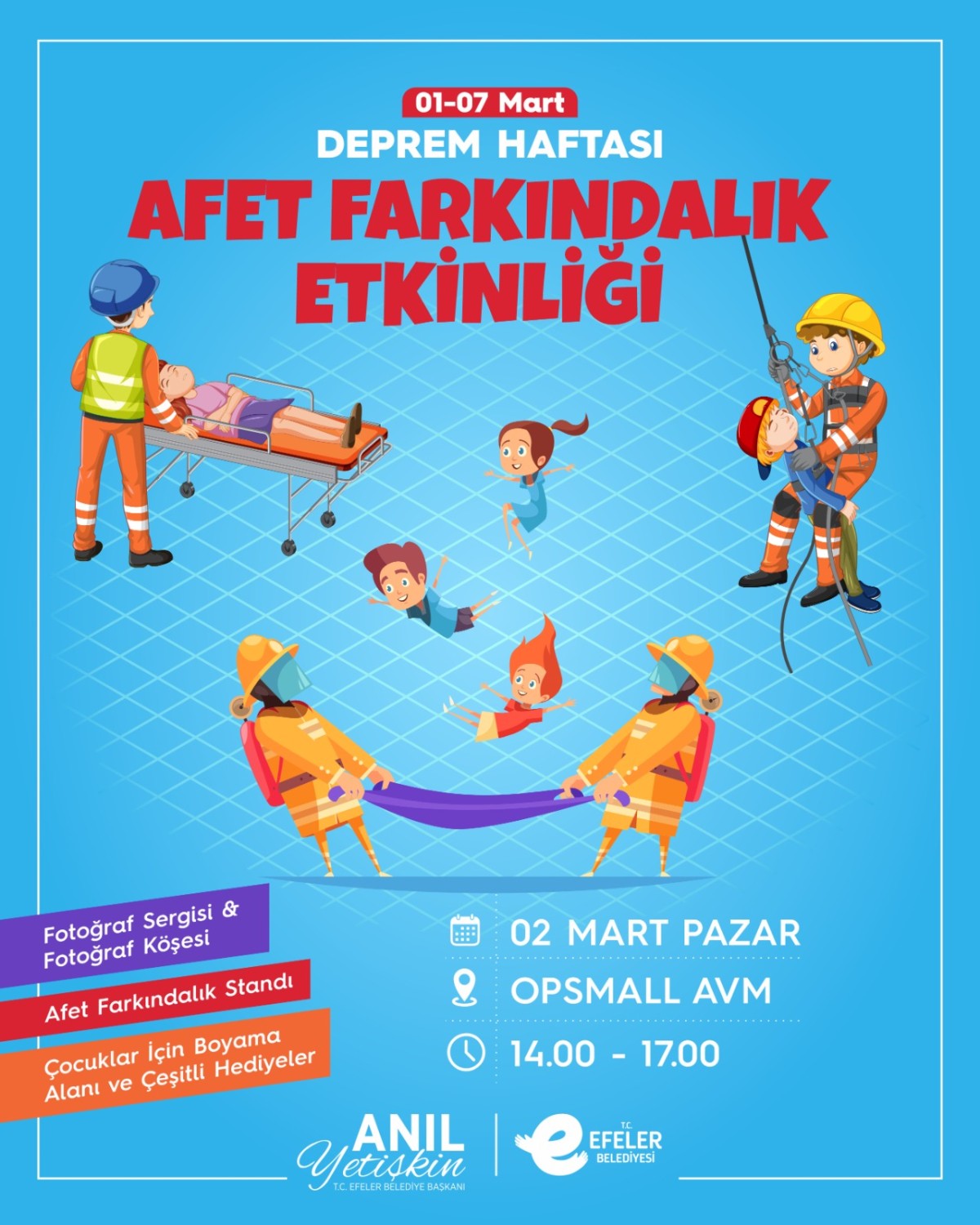 EFELE'DEN DEPREM HAFTASINA ÖZEL ETKİNLİK