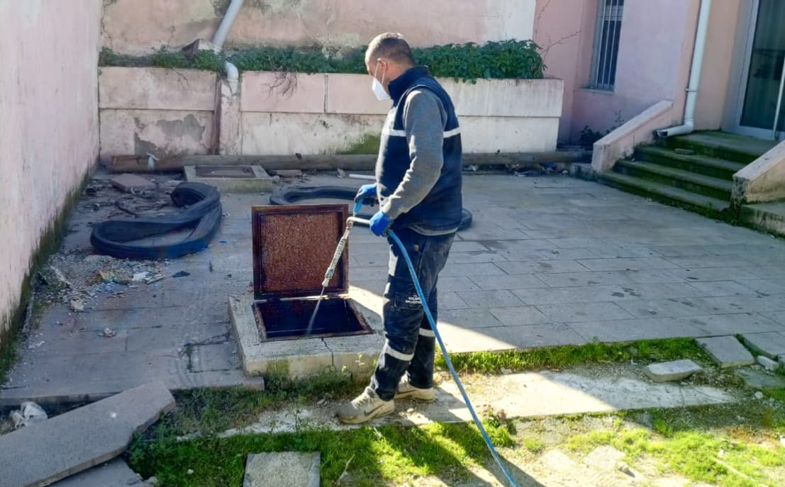 Koçarlı Belediyesinden Haşere ve Yabani Otlara erken müdahale