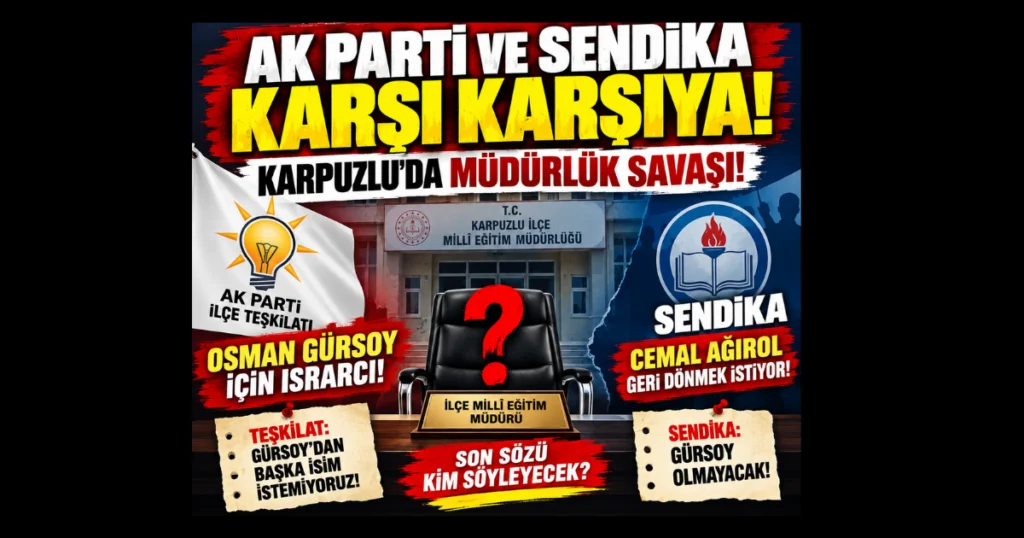 AK PARTİ VE SENDİKA KARŞI KARŞIYA!