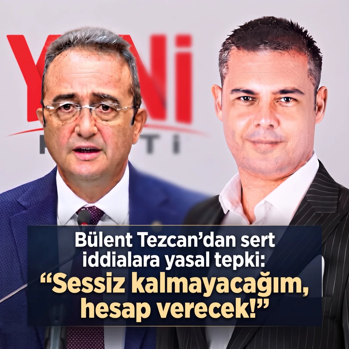 Bülent Tezcan'dan Behçet Alp İddialarına Sert Yanıt: "Yargıda Hesaplaşacağız"