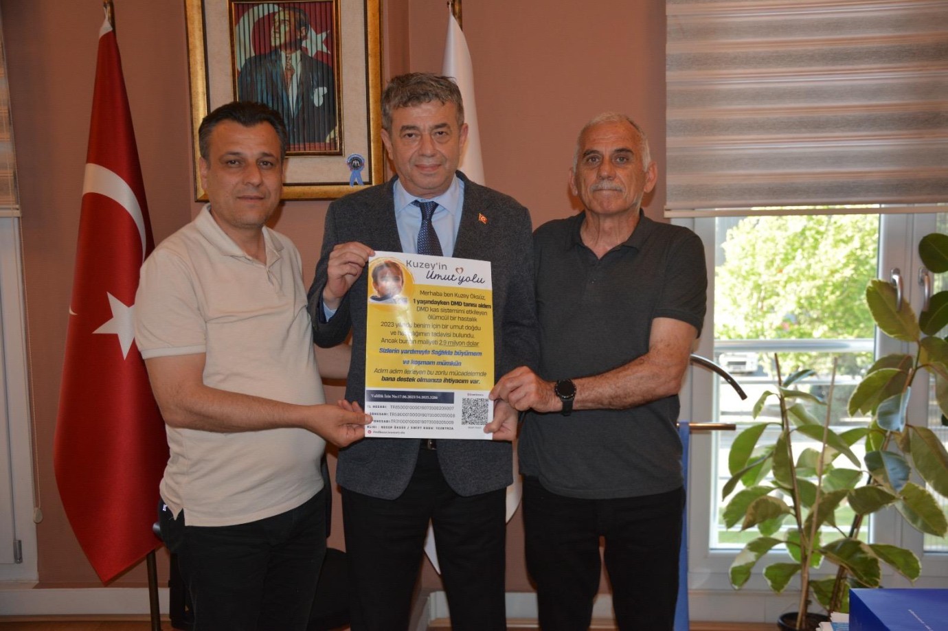 Başkan Künkcü’den DMD hastası Kuzey için Aydın esnafına destek çağrısı