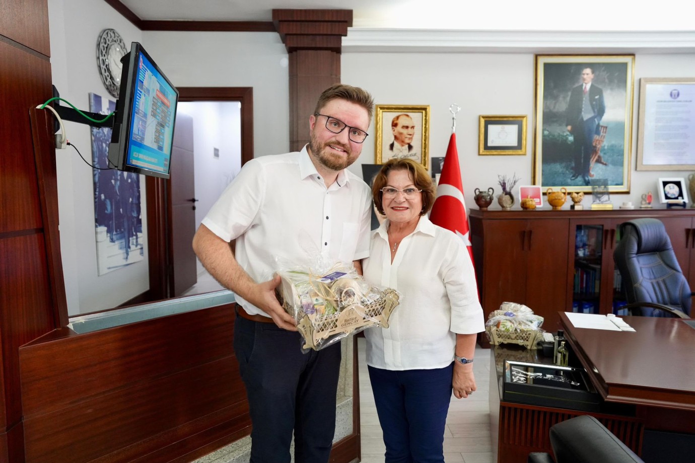 ALMANYA’NIN LAUBACH KENTİ İLE DİDİM ARASINDA KARDEŞ ŞEHİR BAĞLARI GÜÇLENİYOR
