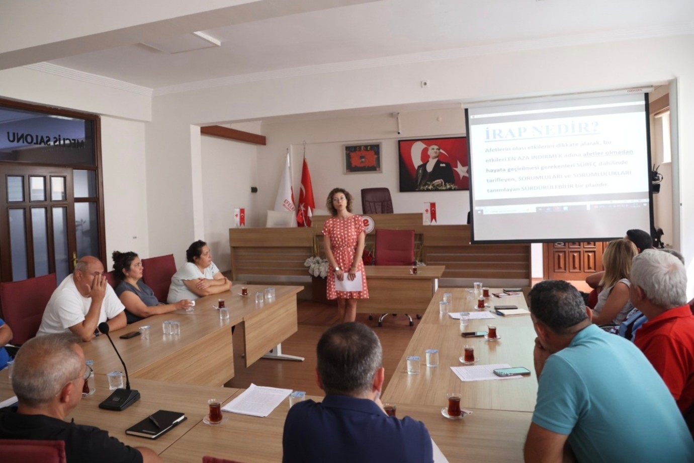 EFELER’DE AFET RİSKLERİNE KARŞI ÖNLEM PLANI MASADA
