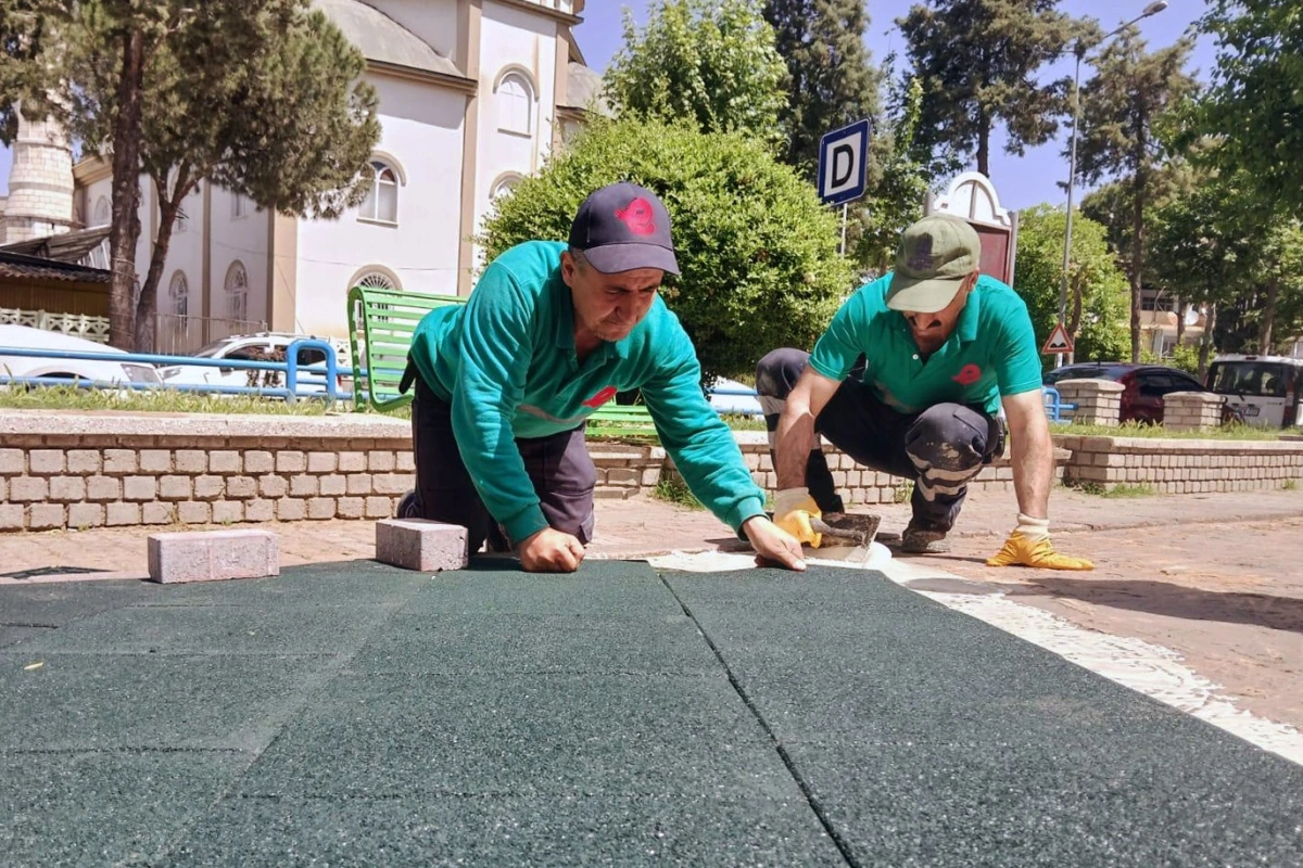 BAŞKAN YETİŞKİN’DEN PARKLARDA GÜVENLİK VE KONFOR DOKUNUŞU