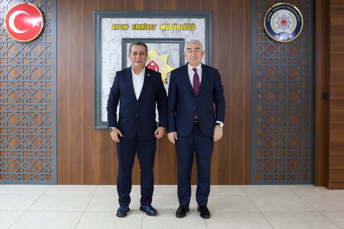 BAŞKAN YETİŞKİN’DEN İL EMNİYET MÜDÜRÜ KARADUMAN’A HAYIRLI OLSUN ZİYARETİ